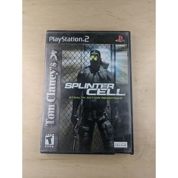 Tom Clancy's Splinter Cell PS2 Game Sony Playstation 2 Game - Picture 1 of 3